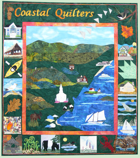 Coastal Quilters Chapter Banner