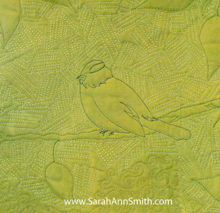 Little Brown Bird, detail, by Sarah Ann Smith